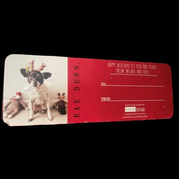 Rae Dunn Christmas Ornaments Glass LGBTQ Pride Choose Kindness Rainbow Heart New - Picture 3 of 3